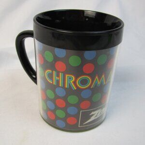 Vintage Zenith Chromacolor  Thermo-Serve Advertising Plastic Cup